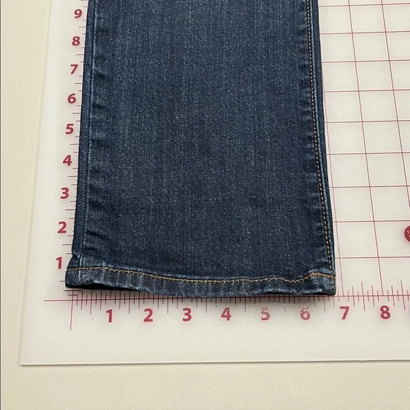 KUT FROM THE KLOTH "Reese" Ankle Straight Whisker/Fade 5 Pocket Weekend Jeans 8 - Picture 9 of 16